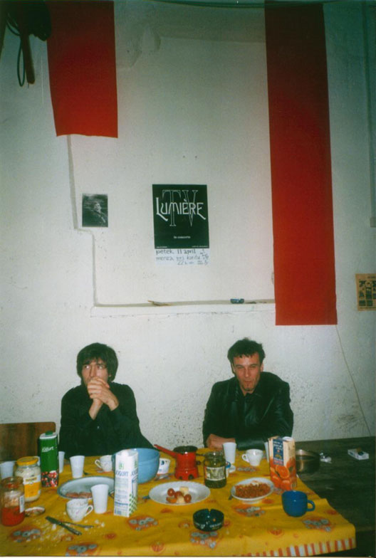 Ferruccio (TVL) & Ivo (Zoambo Zoet Workestrao) - Ljubljana Breakfast, 2003